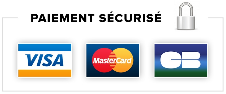 Paiement 100% sécurisé